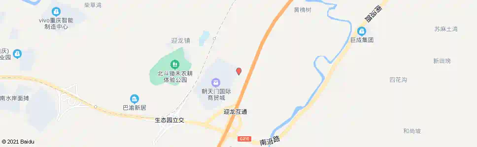 重庆迎龙朝天门市场_公交站地图_重庆公交_妙搜公交查询2025