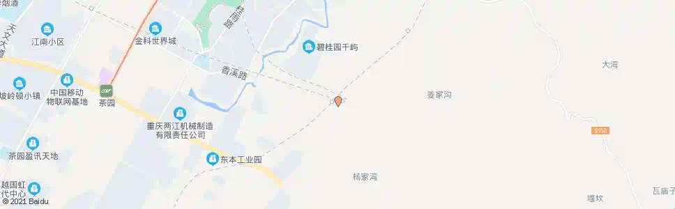 重庆黄泥塝中天_公交站地图_重庆公交_妙搜公交查询2025