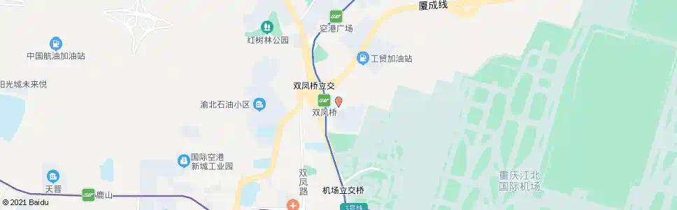 重庆双凤桥枢纽站_公交站地图_重庆公交_妙搜公交查询2025