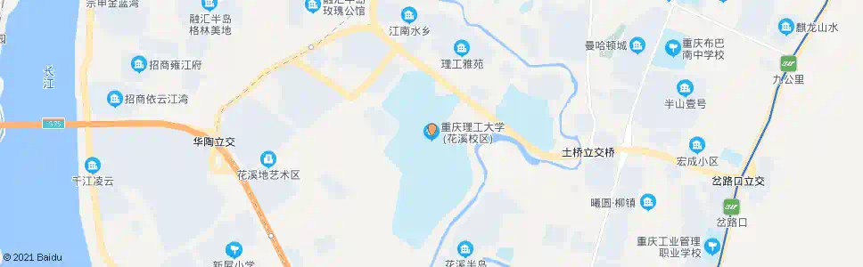 重庆理工大学_公交站地图_重庆公交_妙搜公交查询2025