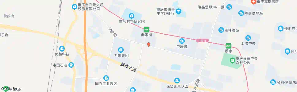 重庆同熙路中段_公交站地图_重庆公交_妙搜公交查询2025