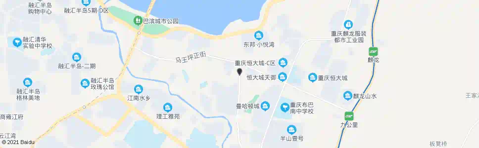 重庆李家沱南_公交站地图_重庆公交_妙搜公交查询2025
