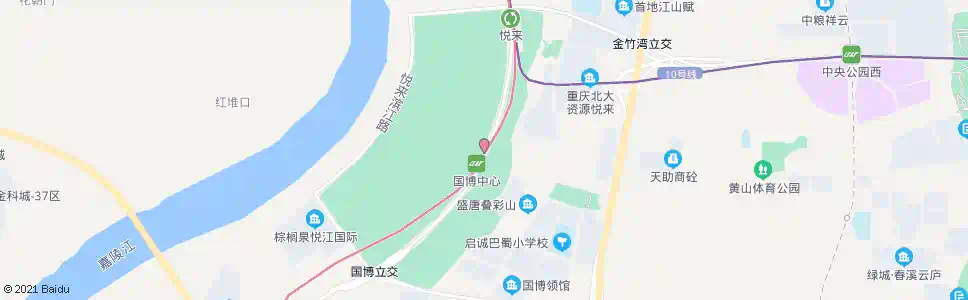 重庆博览中心广场_公交站地图_重庆公交_妙搜公交查询2025