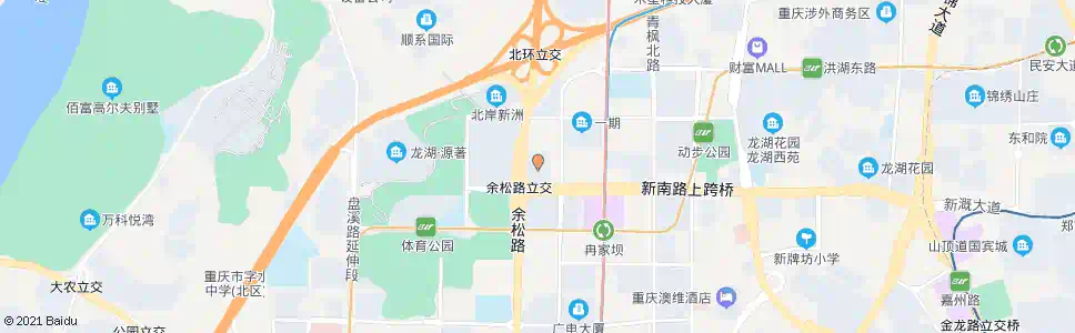 重庆北环红星美凯龙_公交站地图_重庆公交_妙搜公交查询2025