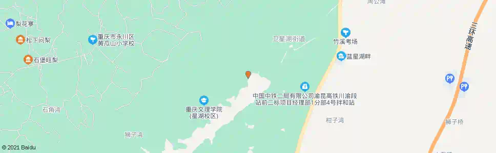 重庆学府路中段_公交站地图_重庆公交_妙搜公交查询2025