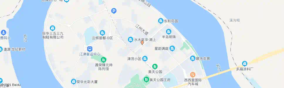 重庆津都苑_公交站地图_重庆公交_妙搜公交查询2025