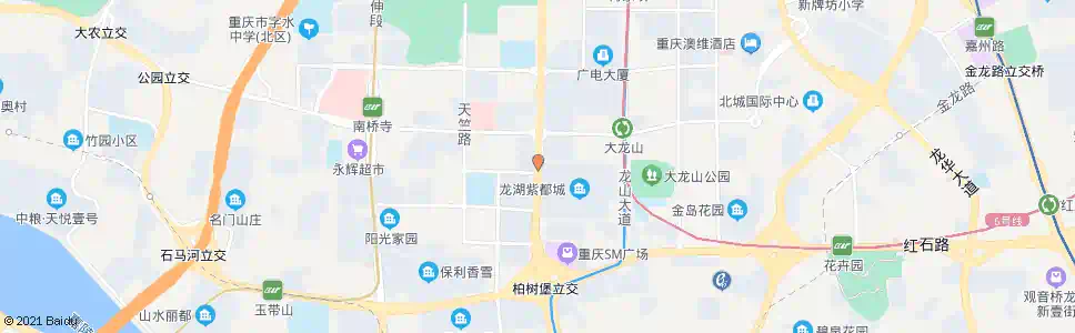 重庆余松路_公交站地图_重庆公交_妙搜公交查询2025