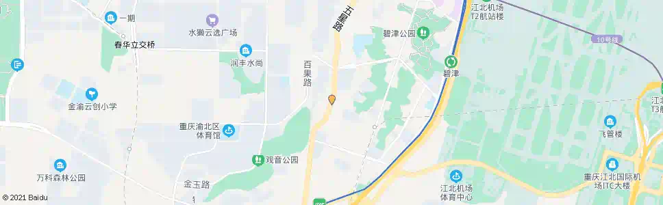 重庆双龙西路(二支路口)_公交站地图_重庆公交_妙搜公交查询2025