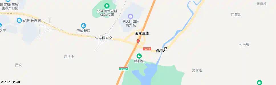 重庆迎龙互通立交_公交站地图_重庆公交_妙搜公交查询2025