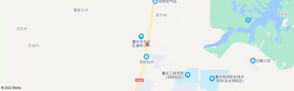 重庆通桥镇政府_公交站地图_重庆公交_妙搜公交查询2025