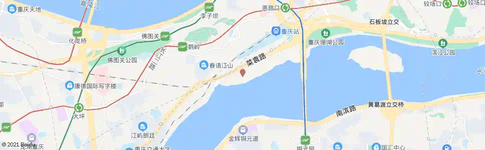 重庆菜园坝水果市场_公交站地图_重庆公交_妙搜公交查询2025