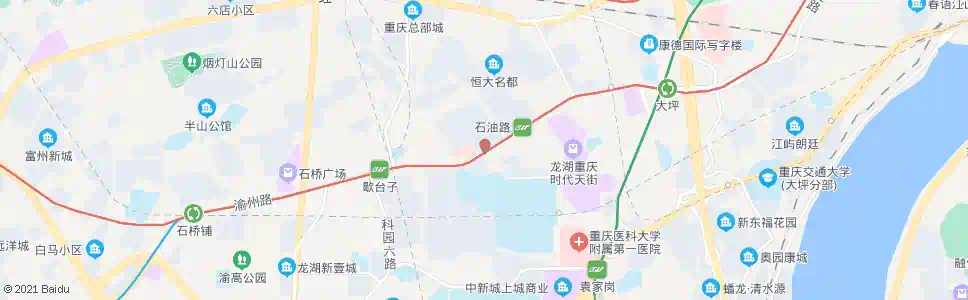 重庆河运校(渝州宾馆)_公交站地图_重庆公交_妙搜公交查询2025