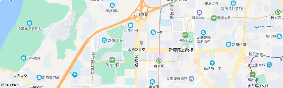 重庆红星美凯龙_公交站地图_重庆公交_妙搜公交查询2025