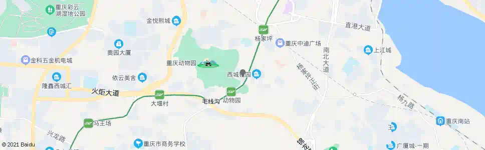 重庆西郊支路_公交站地图_重庆公交_妙搜公交查询2025