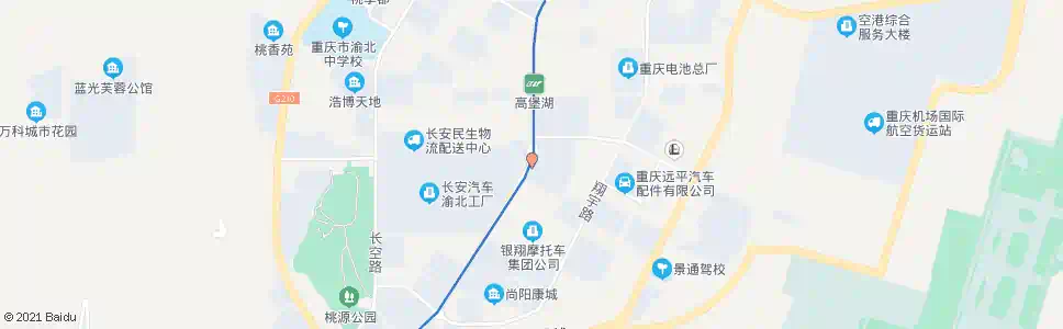 重庆长安工业园(鸽牌电缆)_公交站地图_重庆公交_妙搜公交查询2025