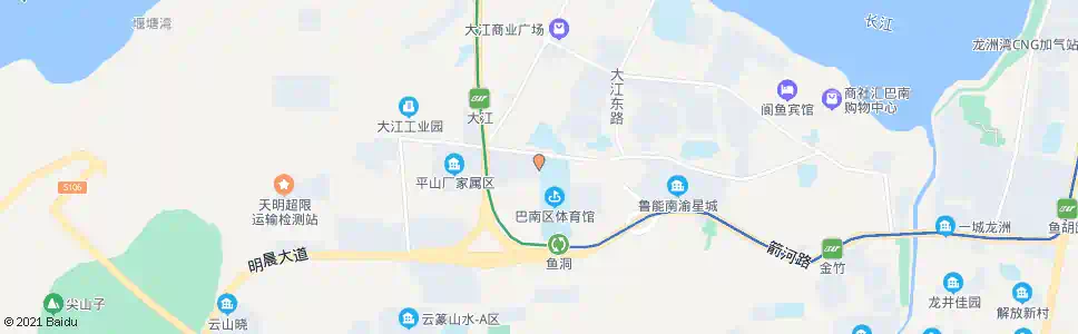 重庆平江东路_公交站地图_重庆公交_妙搜公交查询2025