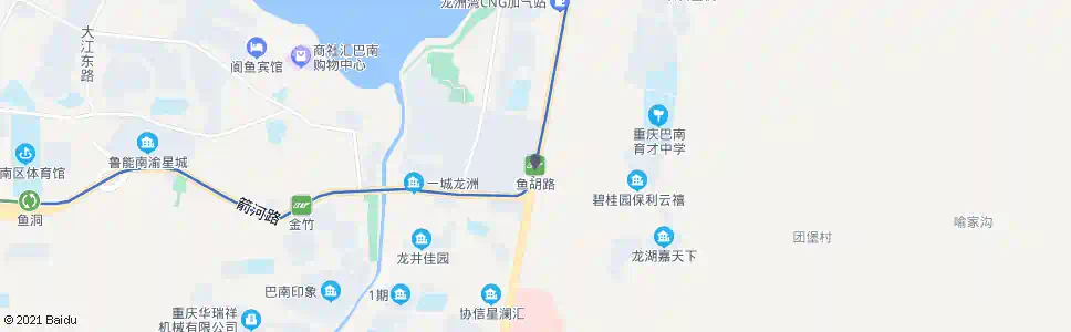 重庆鱼胡路站_公交站地图_重庆公交_妙搜公交查询2025