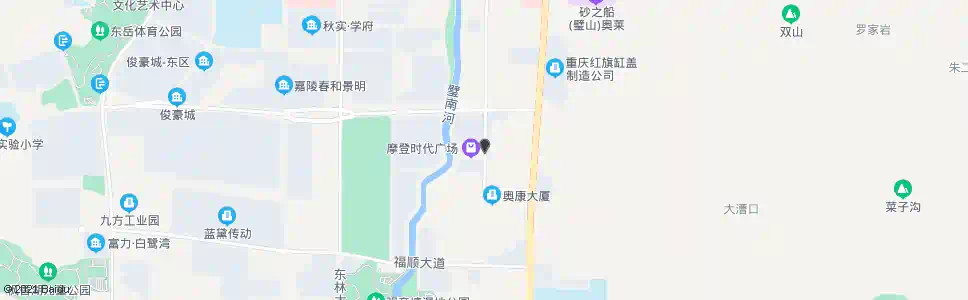 重庆摩登时代广场_公交站地图_重庆公交_妙搜公交查询2025