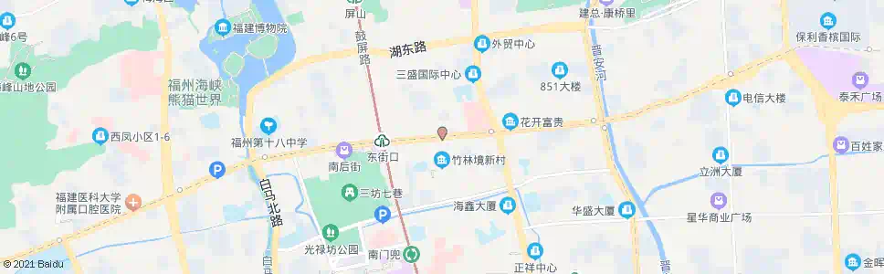 福州旗汛口_公交站地图_福州公交_妙搜公交查询2025