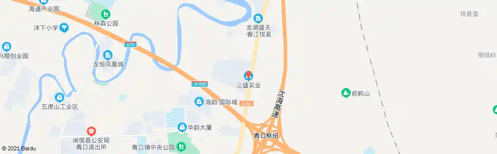 福州三盛实业_公交站地图_福州公交_妙搜公交查询2025