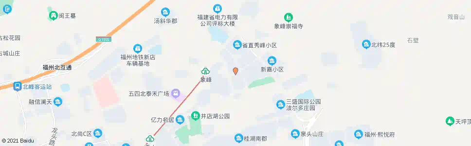 福州新厝(象峰一路口)_公交站地图_福州公交_妙搜公交查询2025