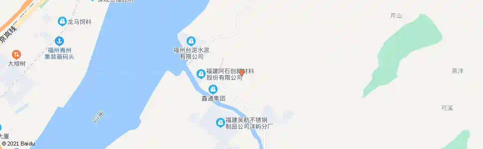 福州澳尾_公交站地图_福州公交_妙搜公交查询2025