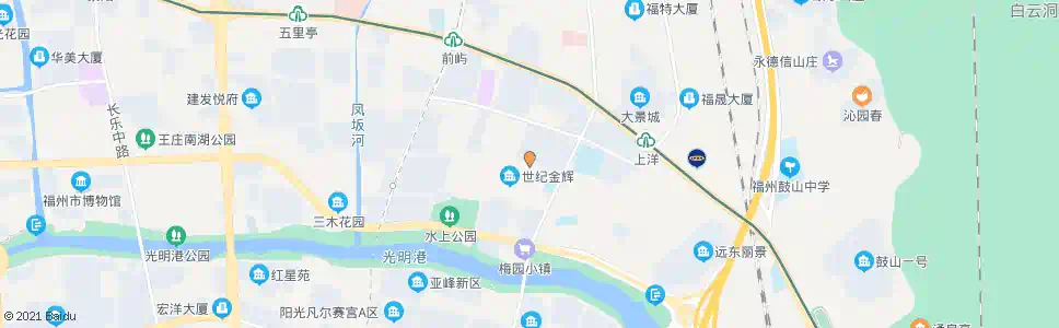 福州鼓山苑小学_公交站地图_福州公交_妙搜公交查询2025