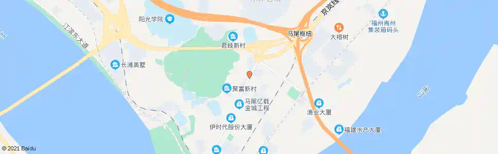 福州君竹环岛_公交站地图_福州公交_妙搜公交查询2025