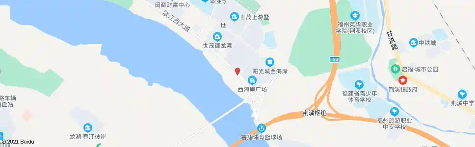 福州民俗江滨路口_公交站地图_福州公交_妙搜公交查询2025