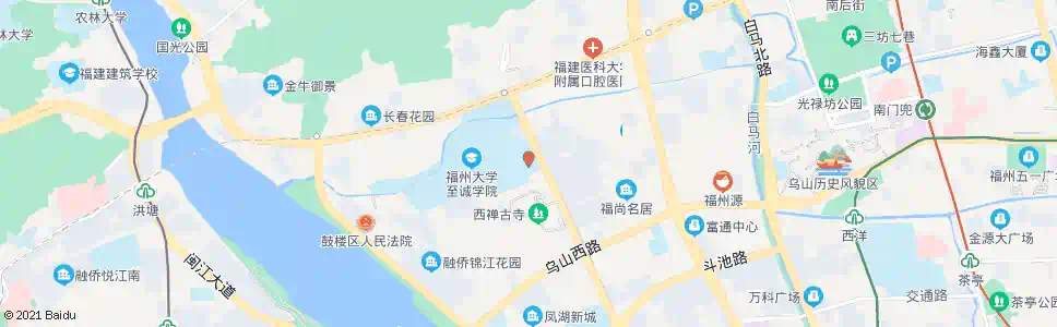 福州创业楼_公交站地图_福州公交_妙搜公交查询2025