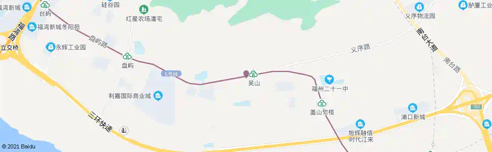 福州吴凤_公交站地图_福州公交_妙搜公交查询2025
