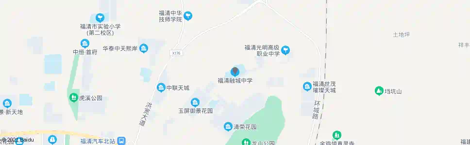 福州融城中学_公交站地图_福州公交_妙搜公交查询2025