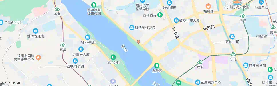 福州融侨锦江(锦江园)_公交站地图_福州公交_妙搜公交查询2025