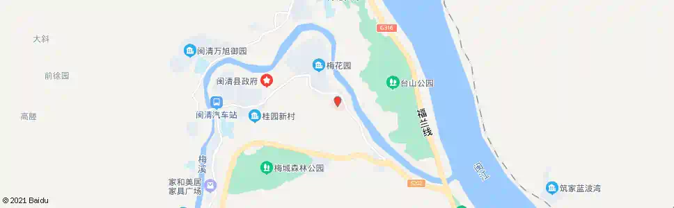 福州闽清县医院_公交站地图_福州公交_妙搜公交查询2025