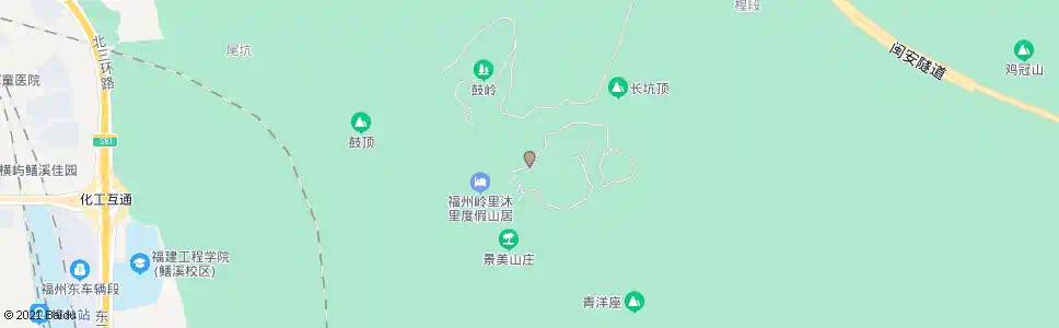 福州鼓岭柳杉王公园_公交站地图_福州公交_妙搜公交查询2025