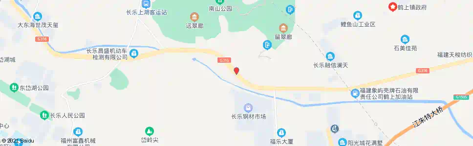 福州北山店_公交站地图_福州公交_妙搜公交查询2025