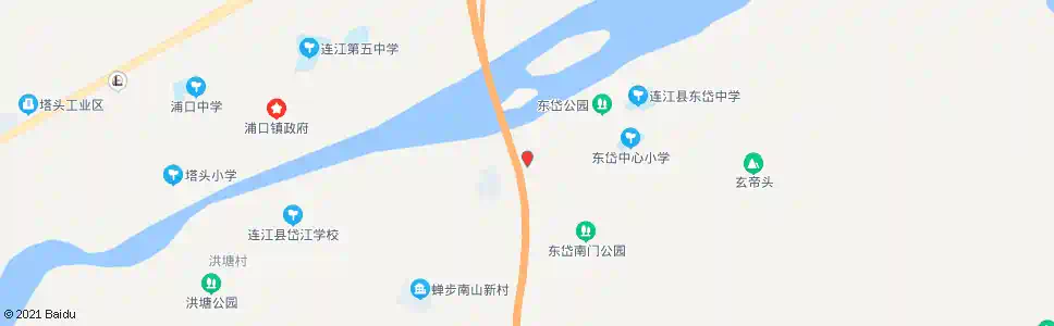 福州东岱_公交站地图_福州公交_妙搜公交查询2025