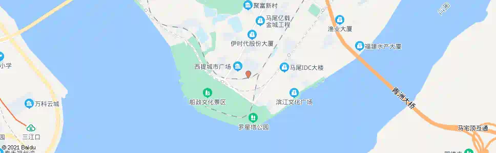 福州马尾区委老干局_公交站地图_福州公交_妙搜公交查询2025