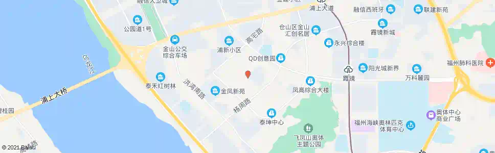 福州红江路_公交站地图_福州公交_妙搜公交查询2025