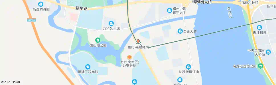 福州师大(程浦头)_公交站地图_福州公交_妙搜公交查询2025