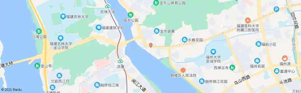 福州洪山桥_公交站地图_福州公交_妙搜公交查询2025