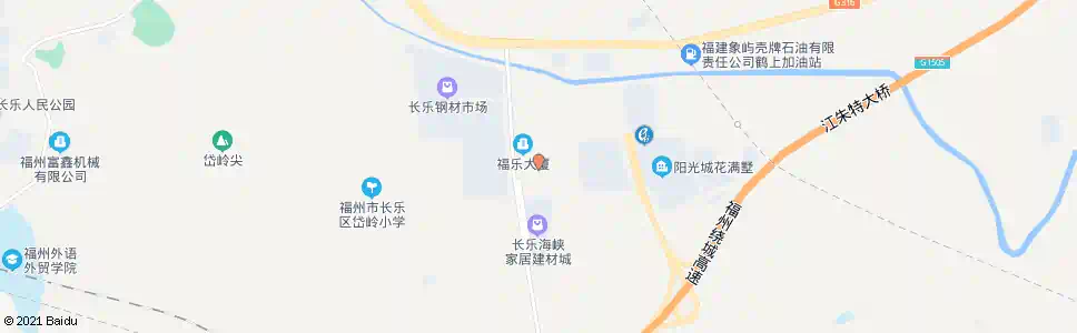 福州长乐建材市场_公交站地图_福州公交_妙搜公交查询2025