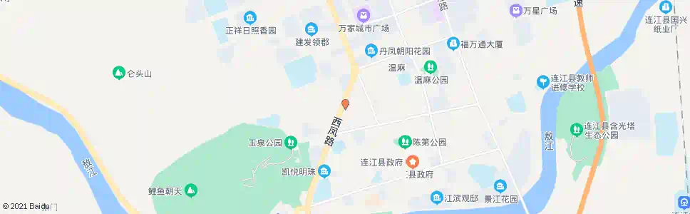 福州交警大队(连江县)_公交站地图_福州公交_妙搜公交查询2025