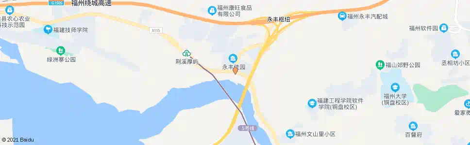 福州永丰_公交站地图_福州公交_妙搜公交查询2025