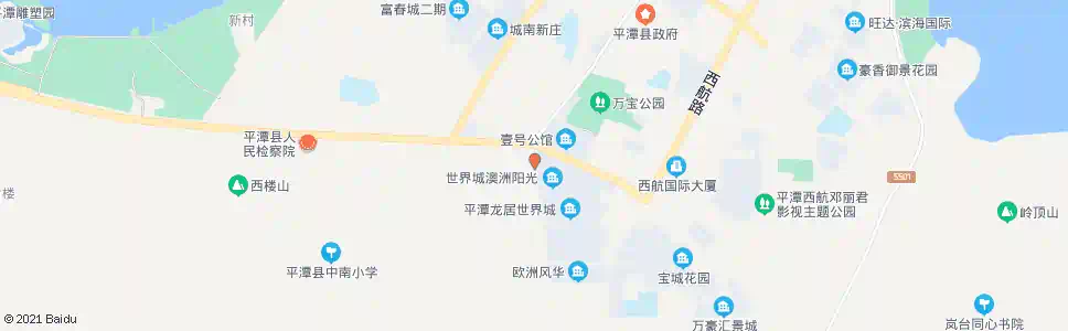 福州世界城_公交站地图_福州公交_妙搜公交查询2025