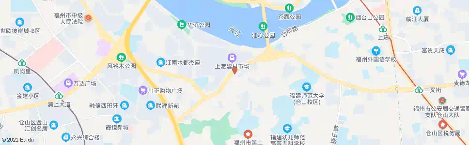 福州上渡(林产品市场)_公交站地图_福州公交_妙搜公交查询2025