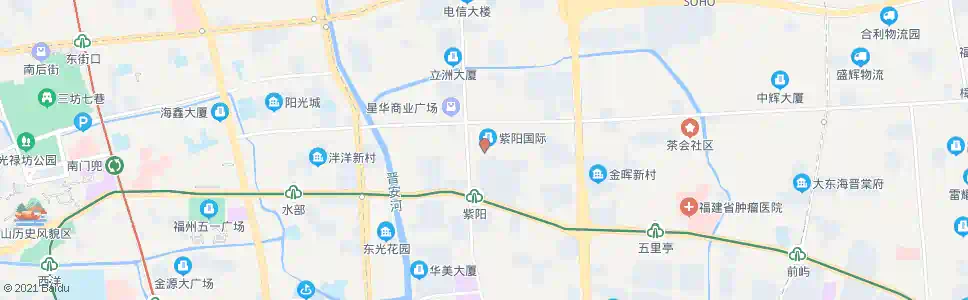 福州王庄_公交站地图_福州公交_妙搜公交查询2025