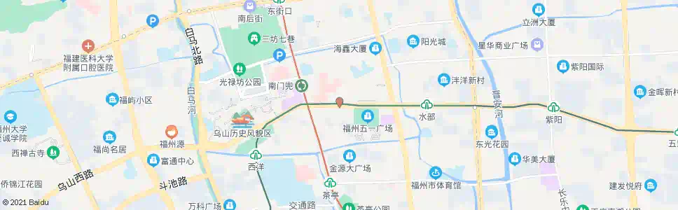 福州于山(协和医院)_公交站地图_福州公交_妙搜公交查询2025