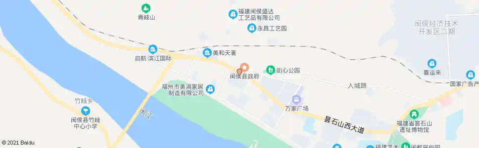 福州世纪芳洲_公交站地图_福州公交_妙搜公交查询2025