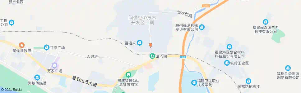 福州二期工业区路口_公交站地图_福州公交_妙搜公交查询2025
